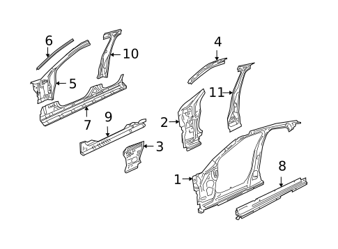 Rocker Panel for 2009 Jaguar Vanden Plas #0