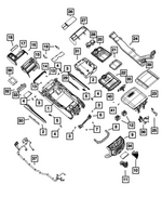 6SL261C5AA - Interior Trim: Media Port Bezel for Ram: 2500, 3500 Image