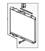 1901061AA01 - : Radiator for Acura Image