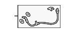 1468T90A11 - Brakes: Brake Hose for Honda Image