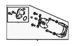 43019TYAA00 - Brakes: Caliper Assembly for Honda Image