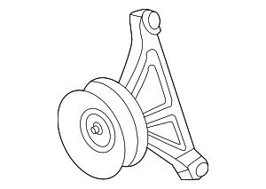 Genuine OEM Ford Part - Serpentine Idler Pulley MB3Z-8678-A | Genuine ...