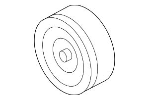 YS405 - Belts &amp; Cooling: Motorcraft™ Idler Pulley for Ford Image