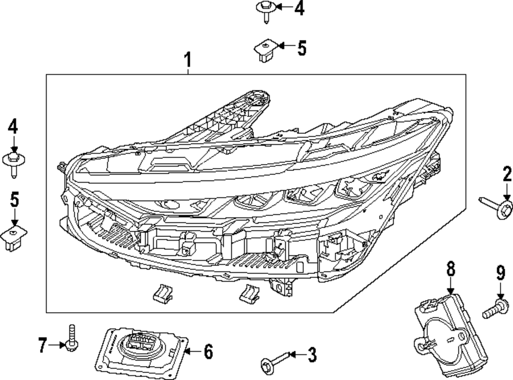 Genuine Ford 2021-2024 Ford Mustang Mach-E - Composite Assembly