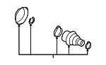 5Q0498201F - Suspension: Inner Boot for Volkswagen Image