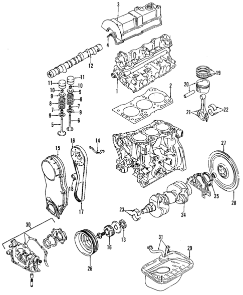 Mounts for 1999 Chevrolet Metro #0
