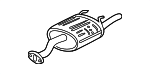 18030S00C20 - : Muffler for Honda: Civic Image