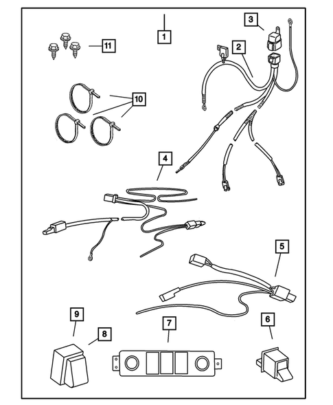 Fog Lights & Electrical for 2001 Jeep Cherokee #0