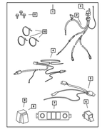 5066442AA - Mopar Accessories - Component Parts: Fog Lamp Switch for Mopar Image