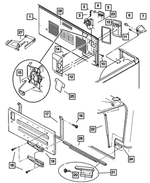 55008127AB - Body Sheet Metal Except Doors: Tailgate Handle To Latch Rod for Mopar Image