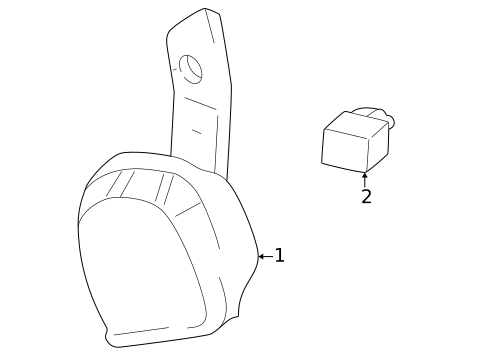 Horn for 2001 GMC Safari #0