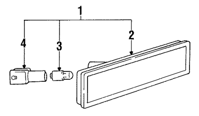 63141380560 - Electrical: Marker Lamp for BMW Image