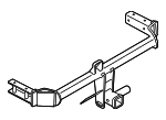 8R0800491A - Body: Trailer Hitch for Porsche Image