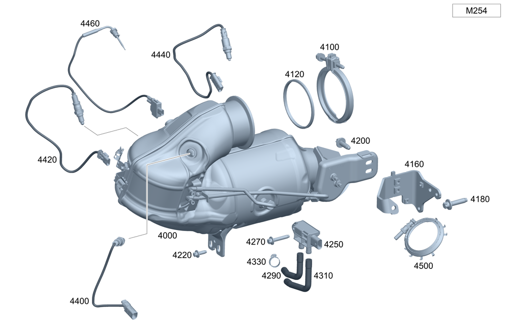 253-490-66-00 - Holder 2016-2026 Mercedes-Benz | Mercedes