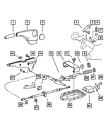 5119232AA - : Parking Brake Cable Equalizer for Mopar Image