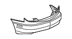 12335591 - Body: Bumper Cover for Pontiac: Sunfire Image