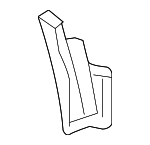 22682339 - Body: Bumper Cover Bracket for Pontiac: Sunfire Image