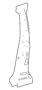 6103753050 - Body: Center Pillar Reinforced for Lexus: IS200t, IS250, IS300, IS350, IS500 Image