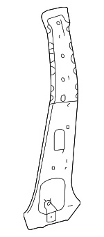 6130753010 - Body: Inner Center Pillar for Lexus: IS200t, IS250, IS300, IS350, IS500 Image