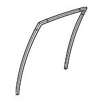 72735TZ3A01 - Body: Run Channel for Acura Image