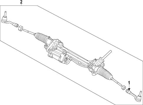 Steering Gear & Linkage for 2023 Genesis Electrified GV70 #1