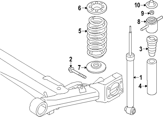 55307BE610 - : Shock Absorber for Hyundai Image