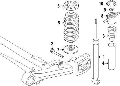 Rear Suspension for 2024 Hyundai Kona #3