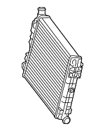 420121252B - Cooling System: Radiator for Audi: R8 Image