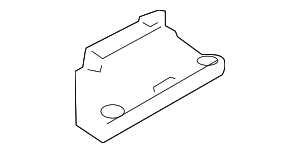 7L0121093A - Cooling System: Mount Bracket for Audi Image