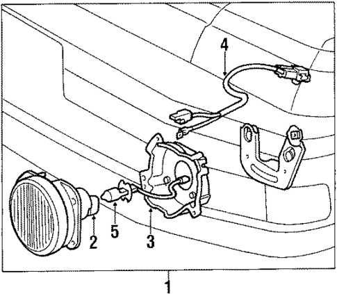 Fog Lamps for 1988 Toyota Celica #0