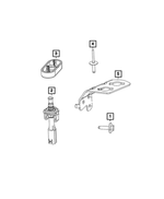 68417929AB - Electrical: Striker Plate for Mopar Image