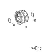 52108122AA - Automatic Transmission 5 Speed [DGJ]: Needle Bearing for Mopar Image