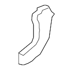 82516SJCA01ZJ - : 2017-2020 Honda Ridgeline - Cover L Pivot (Outer) *YR507L* (Shadow Beige) for Honda: Ridgeline Image