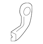 82513SJCA01ZK - Body: Hinge Cover for Honda: Ridgeline Image