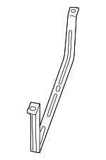 3C0201654B - Fuel System: Strap for Volkswagen: CC, Passat Image