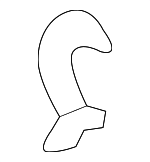 971616819 - Suspension: Upper Seat Clip for Porsche: Panamera Image