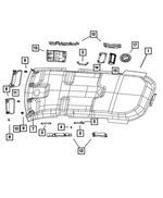 1MT171W1AA - Interior Trim: Headliner for Mopar Image