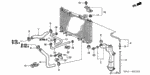 19511P09A01 - Electrical/Exhaust/Heater/Fuel: CLIP, WATER HOSE (TOGO) for Honda Image