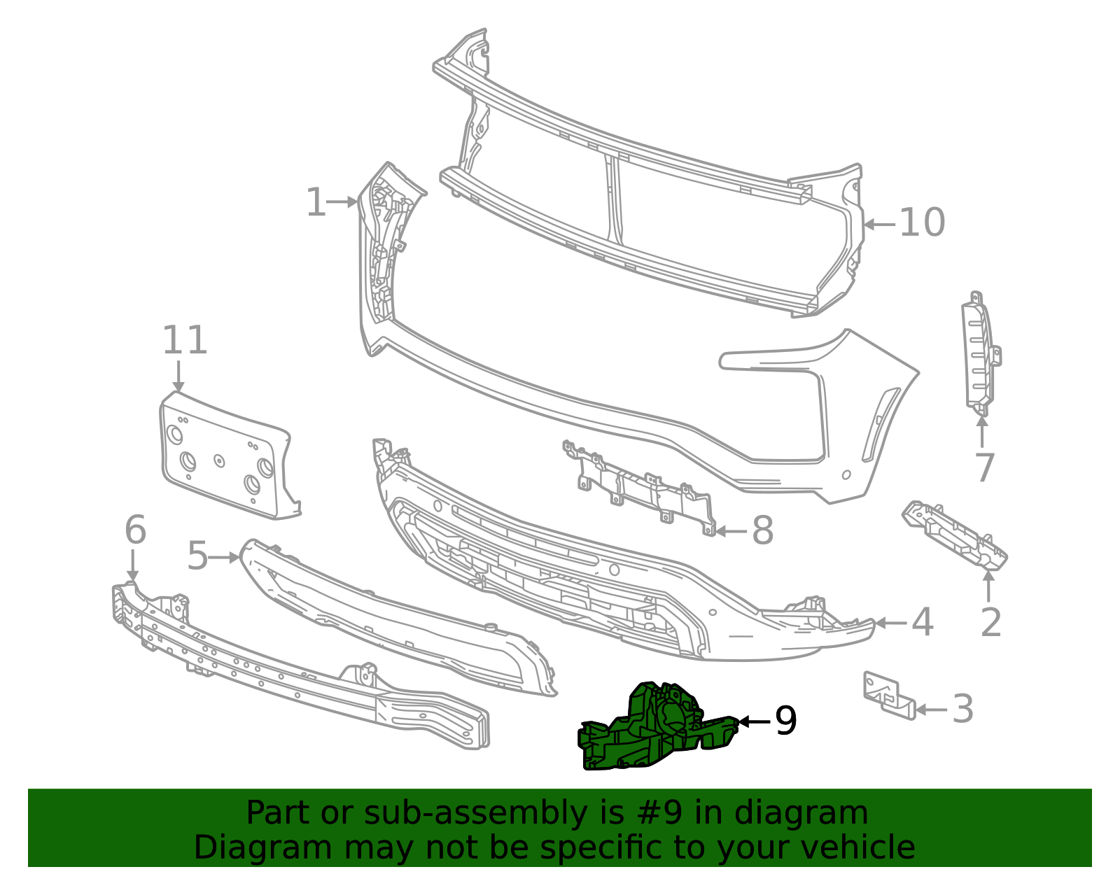 2025-2026 Chevrolet Outer Reinforced 86782913 GM | GMPartsDirect.com