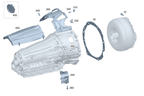 Attached Parts for Transmission, Oil Filler Pipe for 2026 Mercedes-Benz GLE450e #0