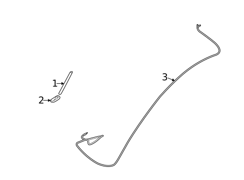 Antenna & Radio for 2017 Mitsubishi Lancer #0