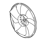 19020RV0A01 - Cooling System: Fan Blade for Honda: Odyssey, Passport, Pilot, Ridgeline Image