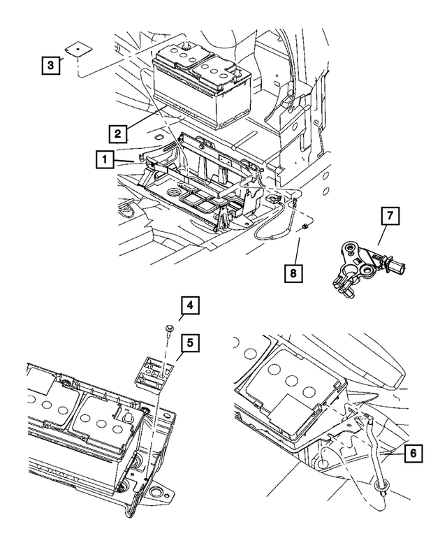 BPH7F001AA - Electrical: Storage Battery for Mopar Image
