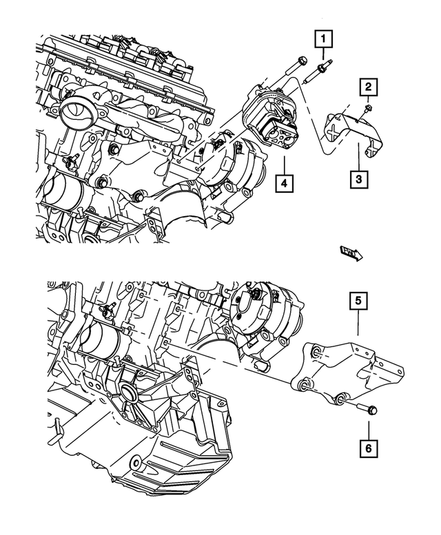 4578320AA - 5.7L Gas; Engine: Heat Shield for Mopar Image image