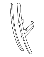 8N8837412A - Body: Channel for Audi: TT, TT Quattro Image