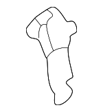 8N0837819A - Body: Channel Support for Audi: TT, TT Quattro Image