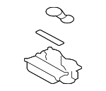 8F0862533C6PS - Body: Cup Holder for Audi: A5, A5 Quattro, RS5, S5 Image