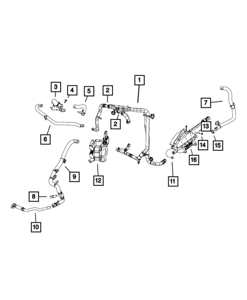 Battery Cooling for 2017 Fiat 500 #2