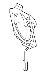 8258580900 - Body: Front Dr Speaker for Isuzu Image