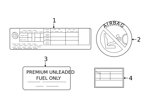 Labels for 2018 INFINITI QX30 #0